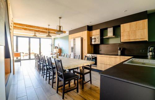 Grange rénovée avec piscine chauffée Baie du Mont St Michel - Foto 13