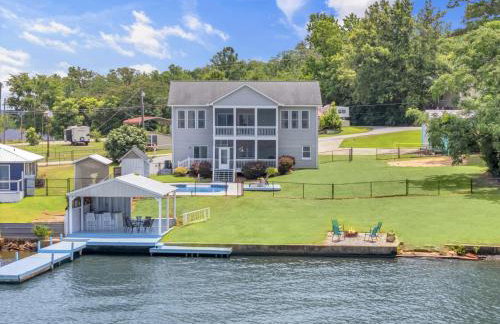 Lakefront Getaway with Dock Pool Sunset Games - Foto 77