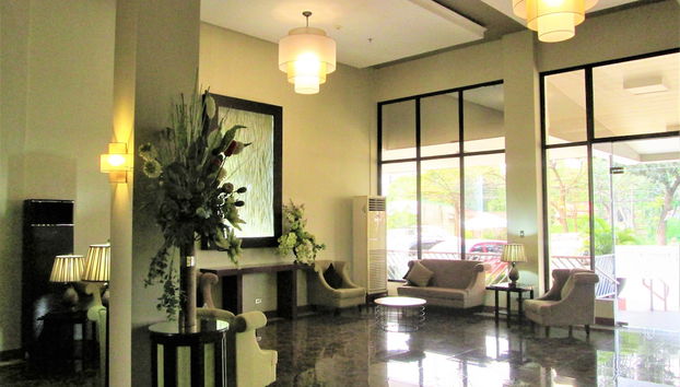 Sala de estar do lobby