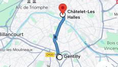 Paris Sud-porte de Gentilly mignon T2 250 m de Paris - Foto 2