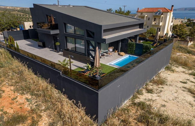 Beautiful 4-bed Villa Ria in Vathianos Kampos - Foto 31