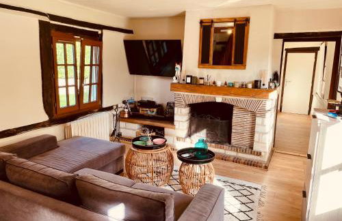 Beautiful Normandy Longere, billiards, heated pool - Foto 37