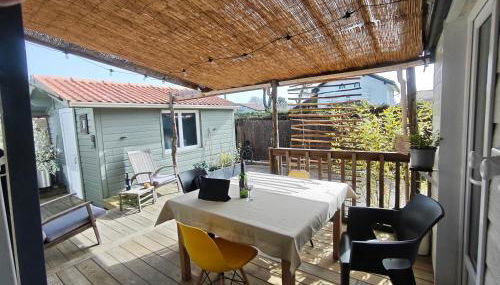 Chalet 47m2 climatisé, piscine,linge fourni - Photo 4