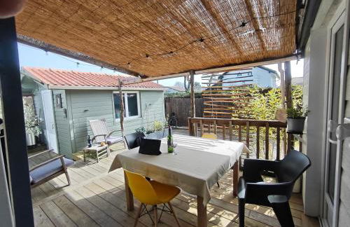 Chalet 47m2 climatisé, piscine,linge fourni - Foto 4