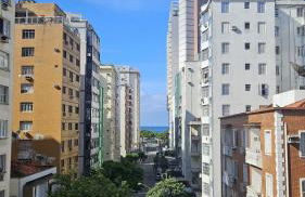 Studio luxo em Santos vista ao mar - Foto 16