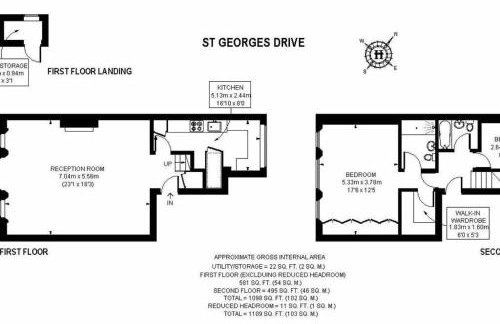 Stunning Grand 2 bed, 2 bath apartment, - Foto 6