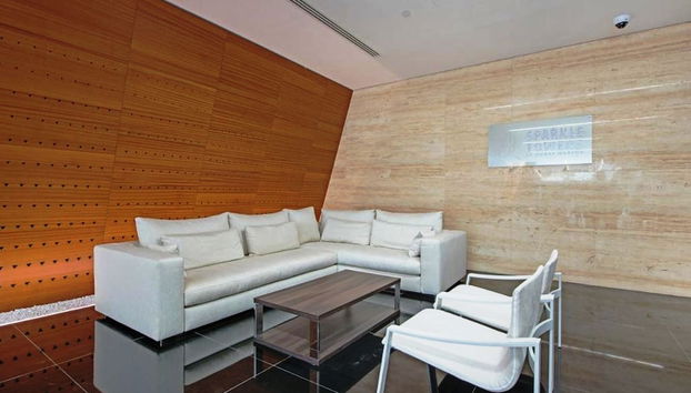 Zona de estar del vestíbulo