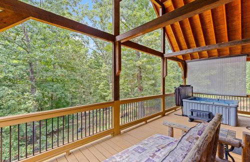 Cabin For Two Near Helen w Spa Amenities - Foto 25