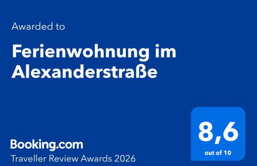 Ferienwohnung im Alexanderstraße - Foto 2