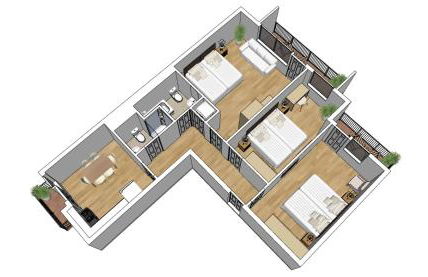 Flatista Homes - Hirschgarten - Photo 23