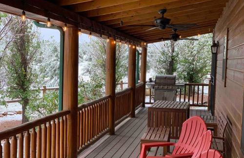 Cabin with Wild Horses, Fireplace, Dog Friendly & StarLink - Foto 15