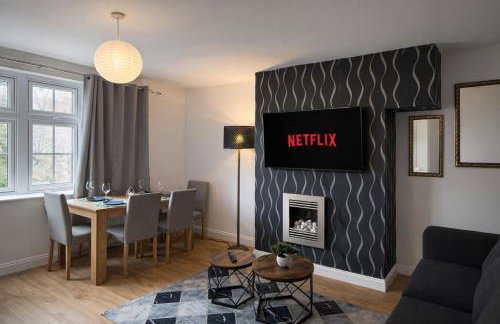 Modern 3 BR Bham HS2 Netflix Free Parking WIFI - Foto 5