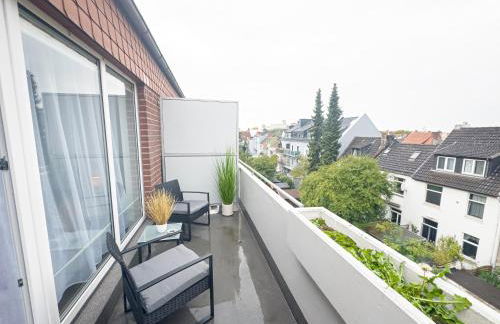 ImmoStay Waterfront Apartments - Balkon über Bremen & Parking - Foto 13