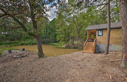 Romantic Broken Bow Cabin with Jacuzzi and Fire Pit! - Foto 20