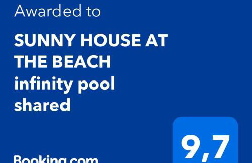 SUNNY HOUSE AT THE BEACH infinity pool shared - Foto 2