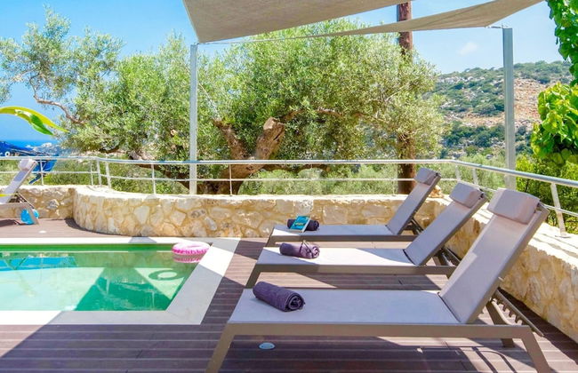 Villa in Gerani With Pool and Sea Views - Foto 22