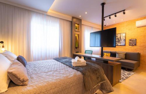 Luxuoso Apto Em Frente Ao Shopping Curitiba - Piscina, Academia e Sauna - Foto 49