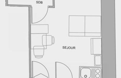103 Studio Immeuble Persévérance - Foto 17