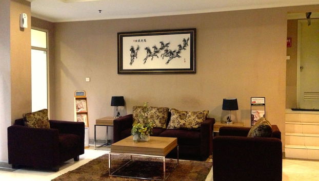 Sitzecke in der Lobby