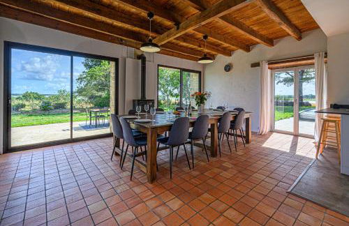 VILLA CALYPSO - Longère avec piscine vue mer - Foto 12