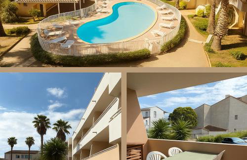 Résidence Appart T2 3 étoiles Clim piscine mer garage - Foto 1