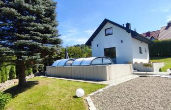 Domek Viking z prywatnym ogrzewanym basenem sauną oraz balią z jacuzzi - Foto 21