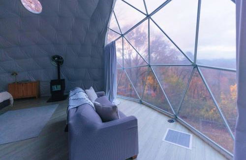 Asheville Luxury Glamping Dome - Mountain Views, and Hot Tub! - Foto 20