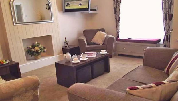 Zona de estar del vestíbulo