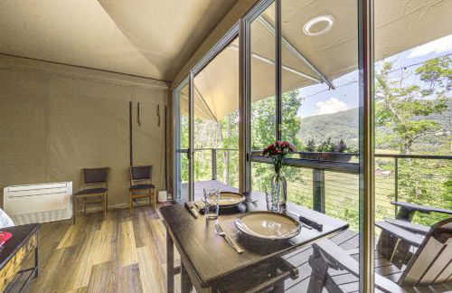 Mtn-View Deck Scenic Glamping Getaway Near Boone! - Foto 4