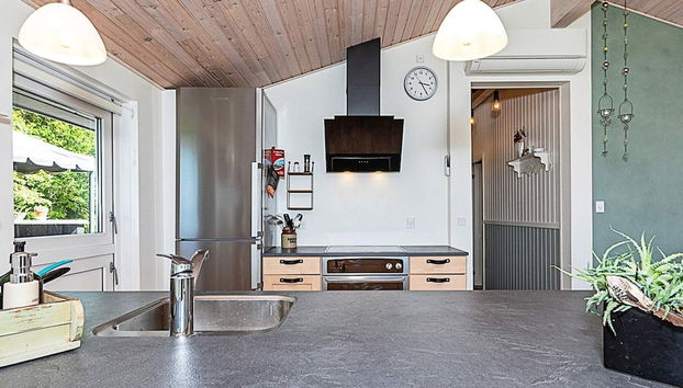 7 Person Holiday Home in Hojslev - Foto 5, Zona de estar