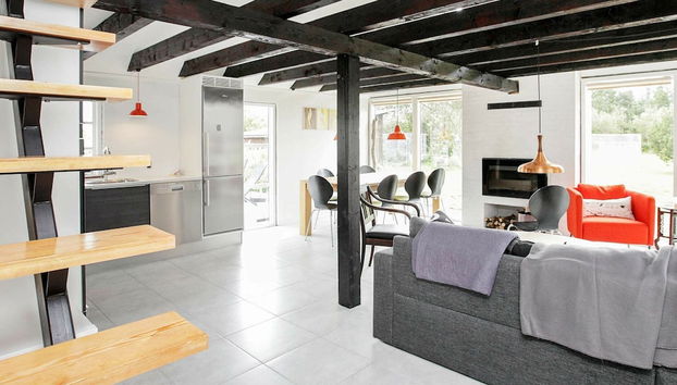 7 Person Holiday Home in Fjerritslev - Foto 5, Zona de estar