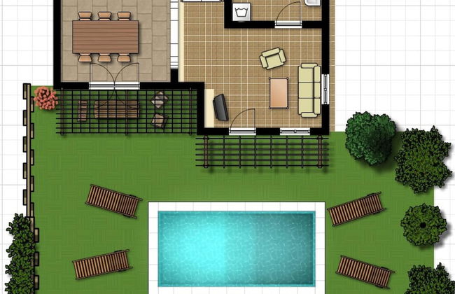 Theo Beach Villa Large Private Pool Walk to Beach Sea Views A C Wifi Car Not Required - 1843 - Foto 39