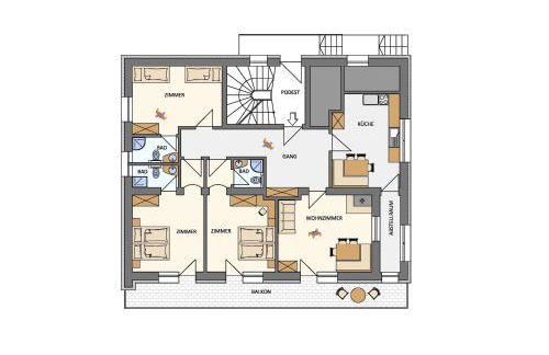 Waalhof Ferienwohnung Apfelblüte - Foto 10