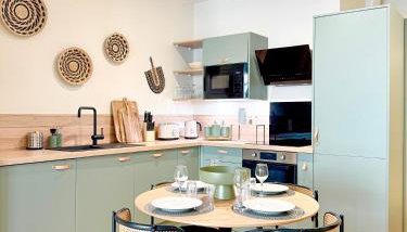 Appart City break Chic Cosy Wifi Caen Hyper centre - Foto 3, stove