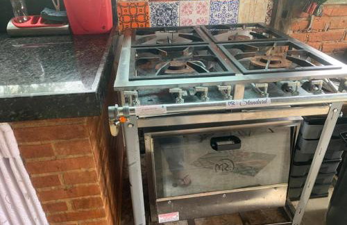 Sítio Recanto dos Lagos piscina sauna e churrasqueira - Foto 56