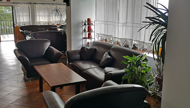 Zona de estar del vestíbulo