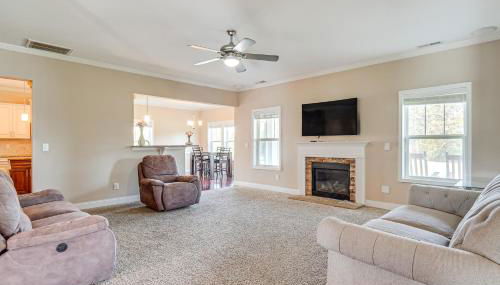 18 Mi to Pinehurst Quiet and Spacious Family Home! - Foto 3