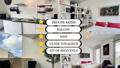 Bleuets studio cosy neuf terrasse proche centre - Foto 2