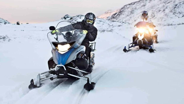 Paseo en moto de nieve por el Parque Nacional de los Fiordos de Kenai - Foto 2, Disfrutando al máximo del paseo en moto de nieve