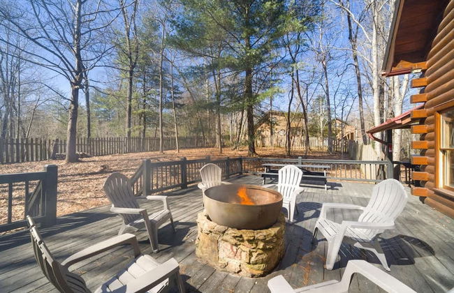 Spacious Luxury Lake Blue Ridge Forest Cabin an spa - Foto 46