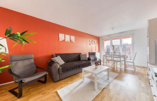 Terracotta Room - Proche Stade de France & CDG & Paris - Foto 6