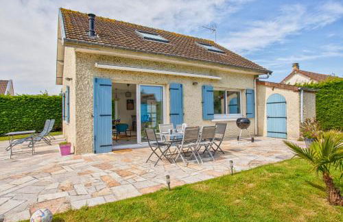 L'effet mer Maison rénovée lumineuse tout confort belle terrasse grand jardin clos sans vis à vis parking jeux pour enfants 5 mn à pied de la plage d'Asnelles et centre bourg - proche Bayeux au coeur des plages du débarquement - Foto 44