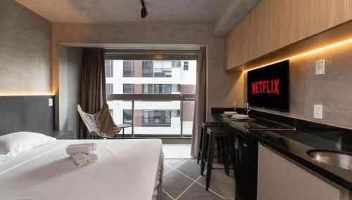 Condomínio Belint Bela Cintra - Studios por temporada - Foto 4