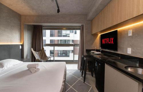 Condomínio Belint Bela Cintra - Studios por temporada - Foto 4