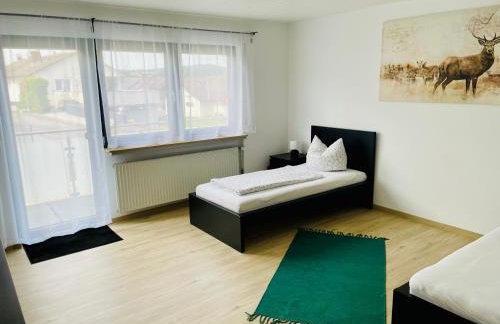 Panoramablick Ferien- und Monteurwohnung OG - Foto 3