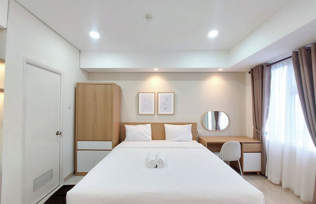 Good Deal and Strategic Studio at Podomoro City Deli Medan Apartment - Foto 7