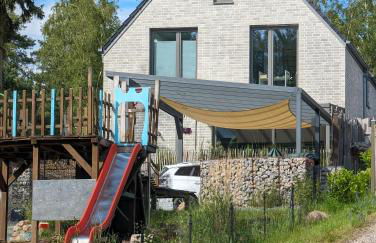 Architektenhaus mit Spielplatz, Sauna & Pool am Wald nahe Hamburg - Foto 25