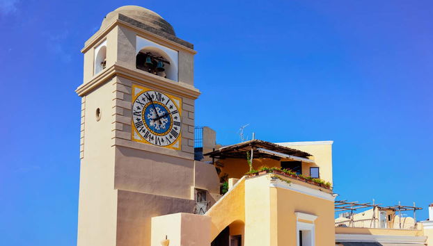 Visitando il centro storico di Capri
