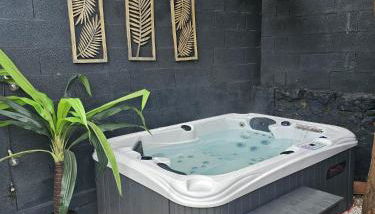 Studio-Valentine climatisée avec piscine chauffée & Spa 2 places - Foto 2