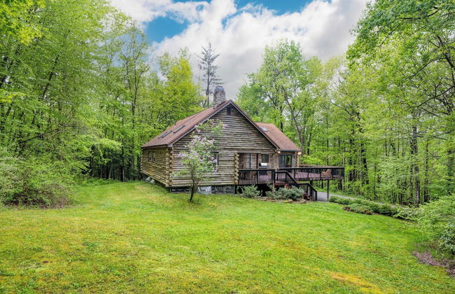 Half Moon by Avantstay 4BR Cabin w/ Large Deck & Yard w/ Patio & Outdoor Dining - Foto 38